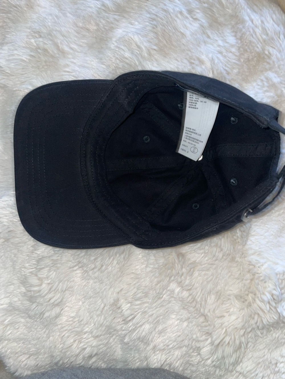 Abercrombie & Fitch Black Baseball Cap with White Logo 🖤 - Picture 2 of 3